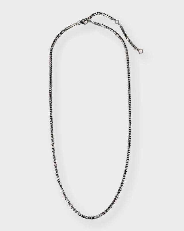 Armenta Men's Sterling Silver Snake Chain Necklace; 26"L - STERLING SILVER Product Image