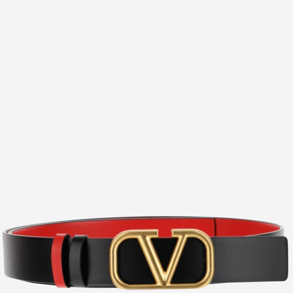 Vlogo Signature Reversible Belt In Black Product Image