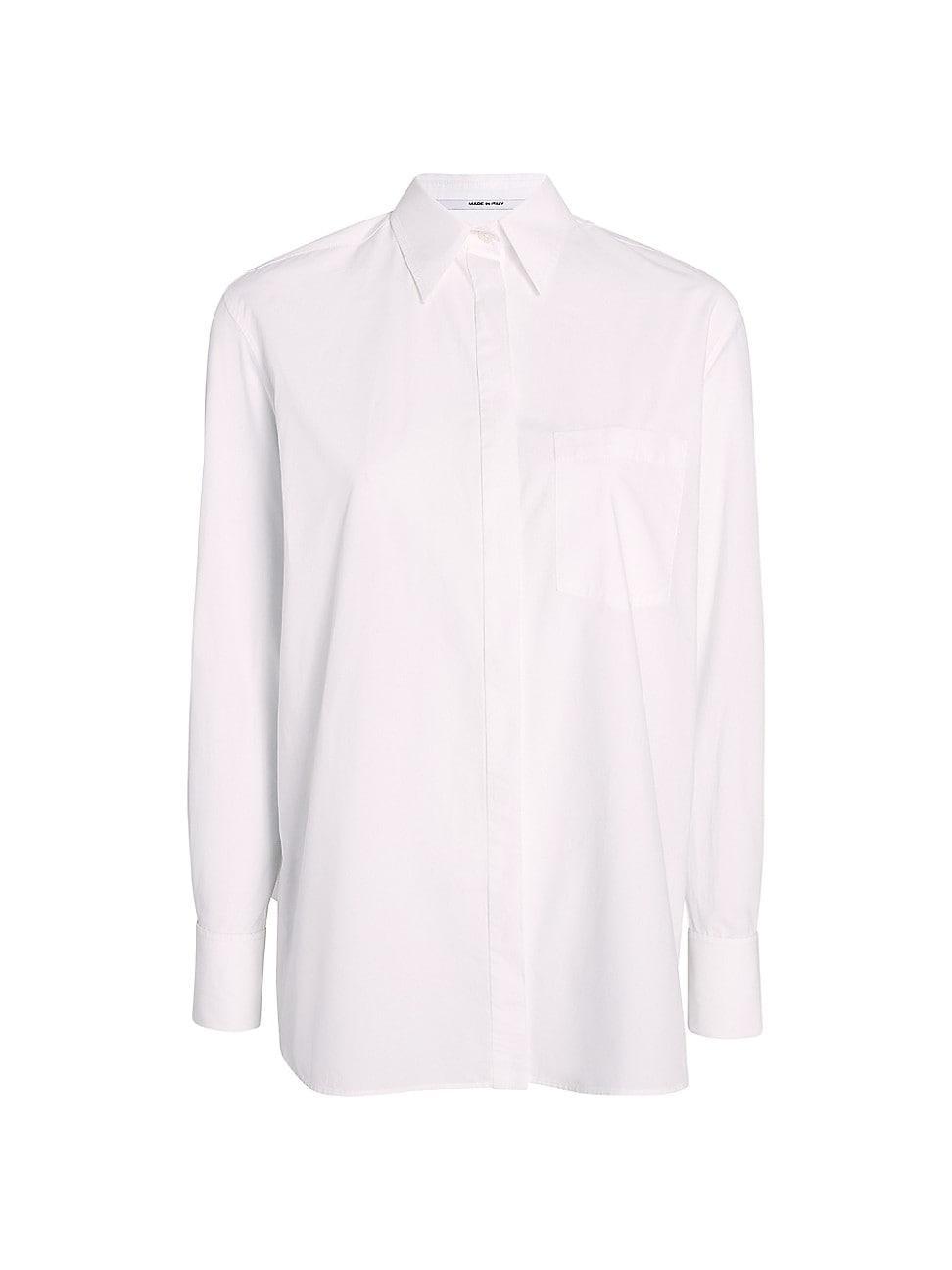 Oversized Mens-Inspired Shirt Product Image