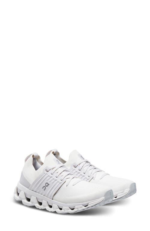 On Cloudswift 3 Sneaker in White. Size 10, 8.5, 9, 9.5. Product Image