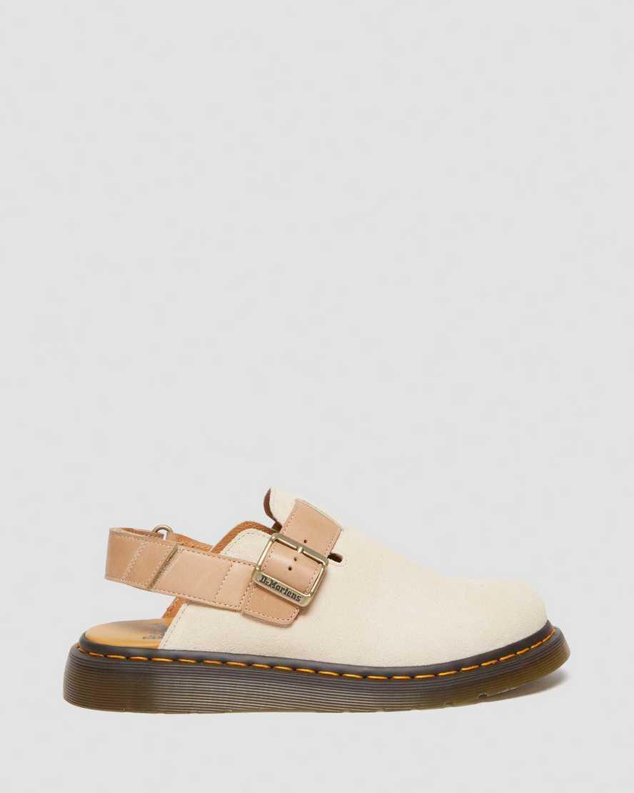 Dr. Martens Womens Jorge II Suede  Leather Clogs Product Image