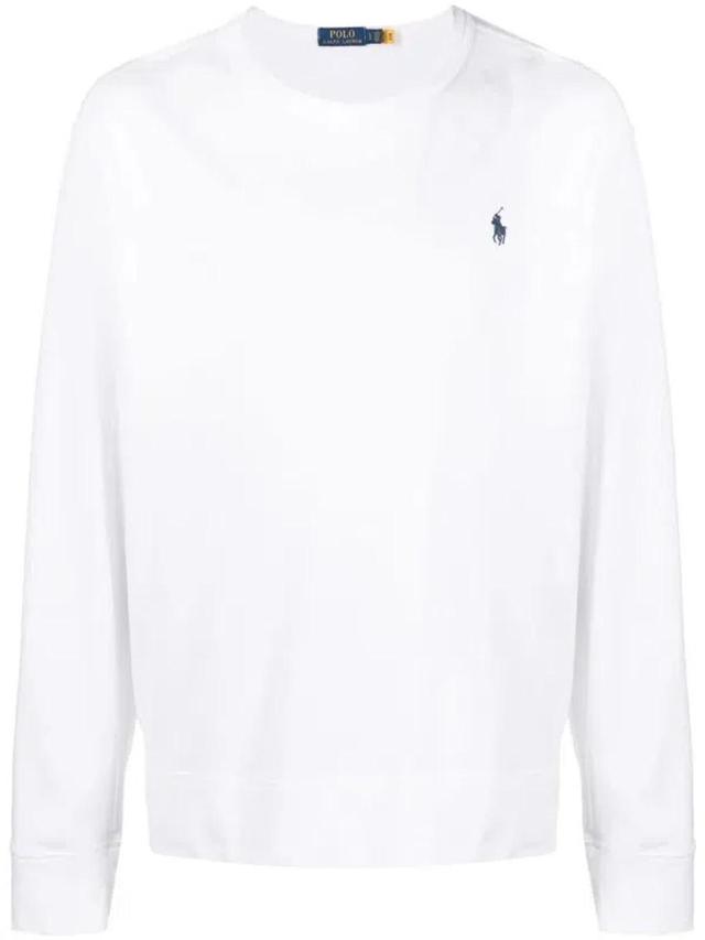 Crew Neck Sweatshirt Clothing In White Product Image