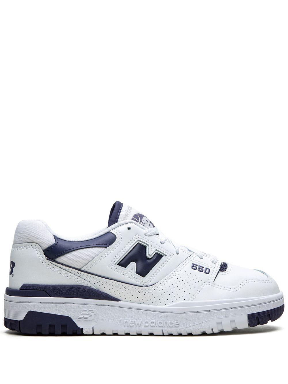 550 "White/Navy" sneakers Product Image