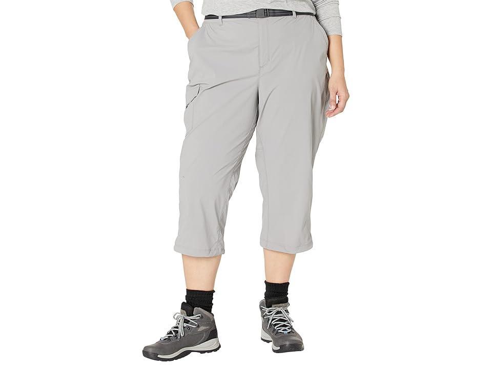 L.L.Bean Plus Size Tropicwear Capri Pants (Frost ) Women's Casual Pants product image