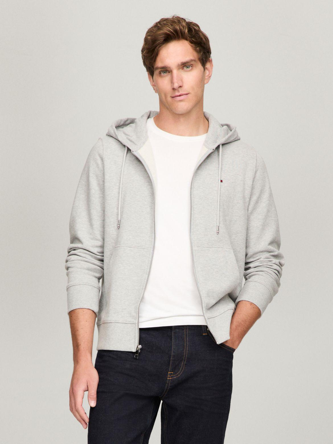 Tommy Hilfiger Men's Solid Zip Hoodie Product Image