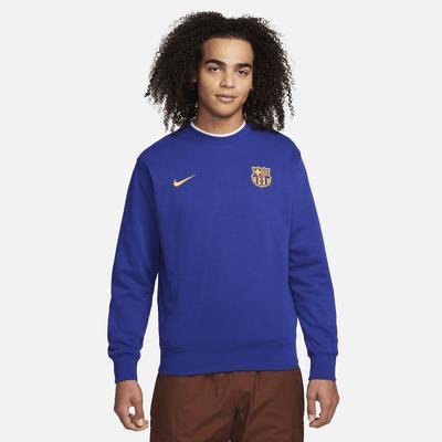 FC Barcelona Club Men's Nike Soccer Crew-Neck Sweatshirt Product Image