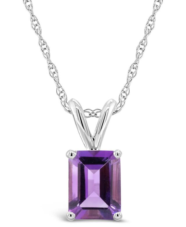 Amethyst (1-5/8 ct. t.w.) Pendant Necklace in 14K Yellow Gold Product Image