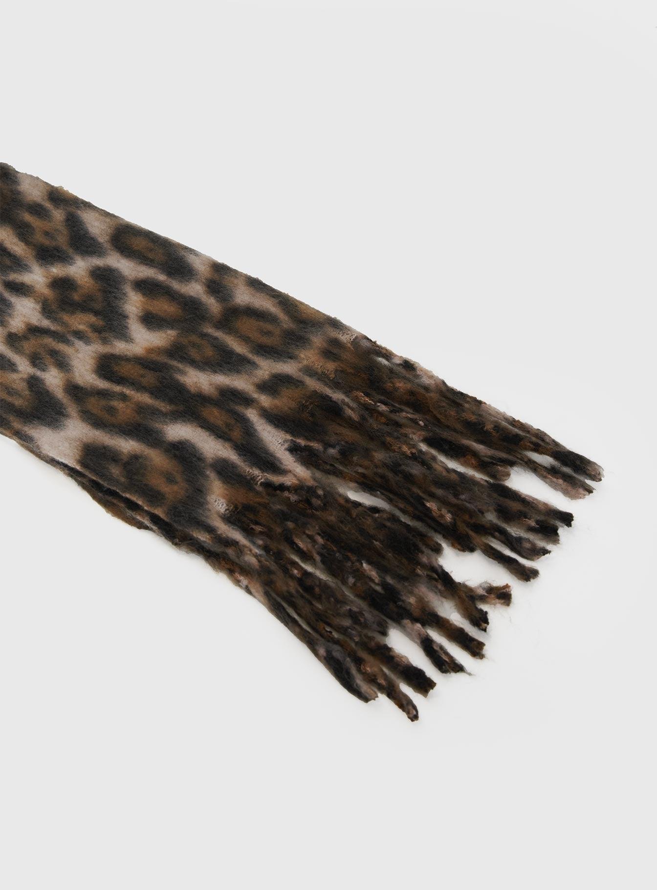 Away We Go Scarf Leopard Product Image