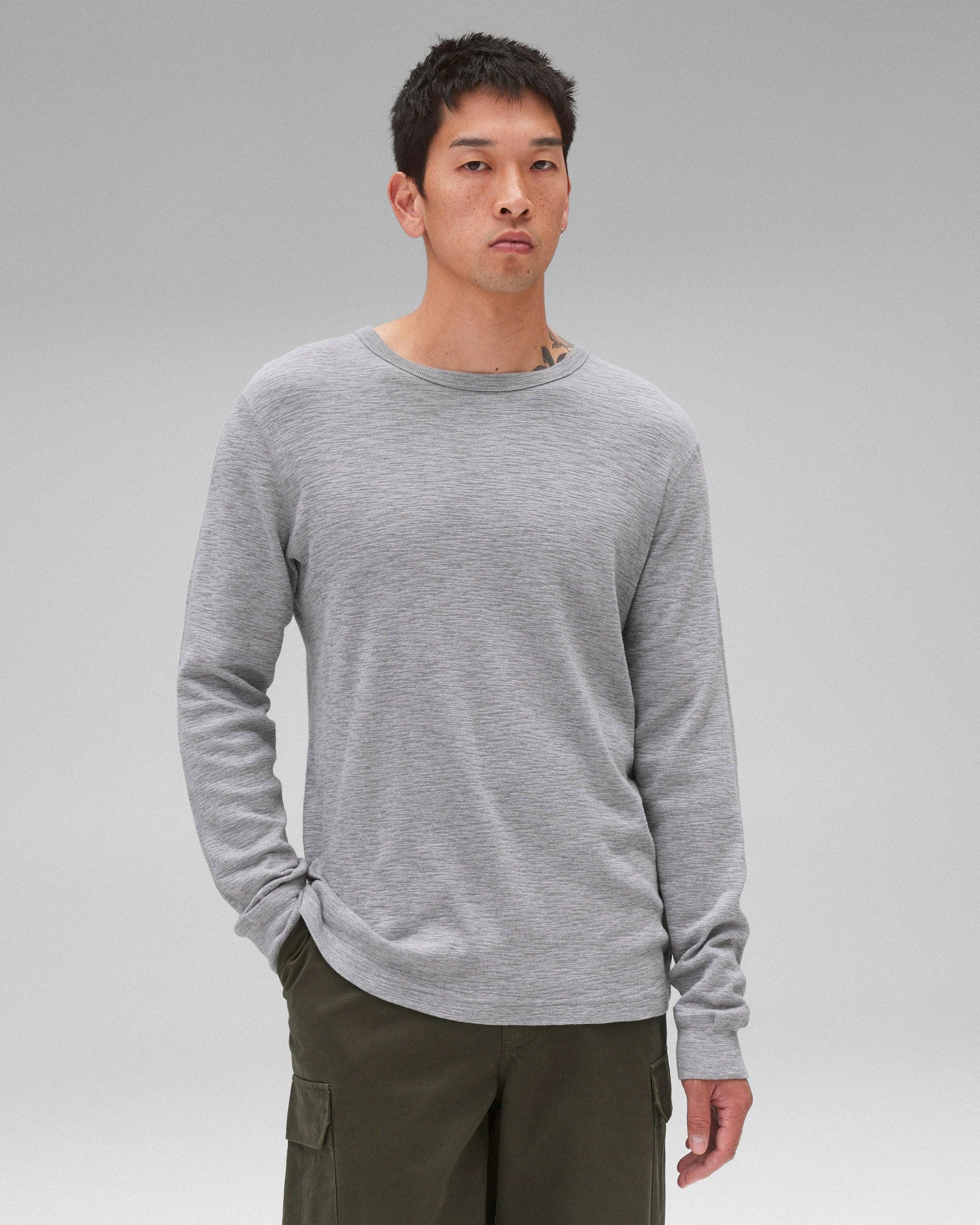 1x1 Slub Long Sleeve Male Product Image