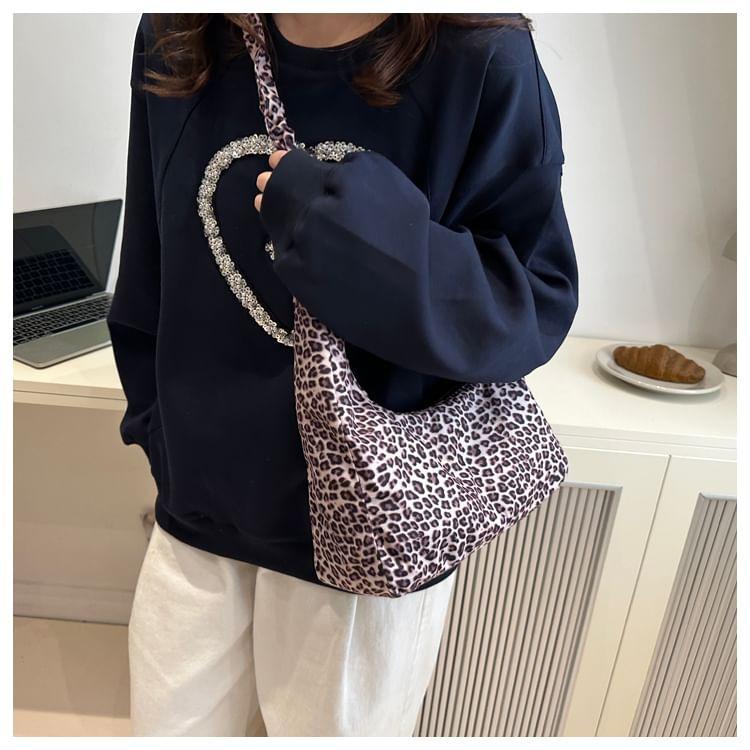 Leopard Print Shoulder Bag Product Image