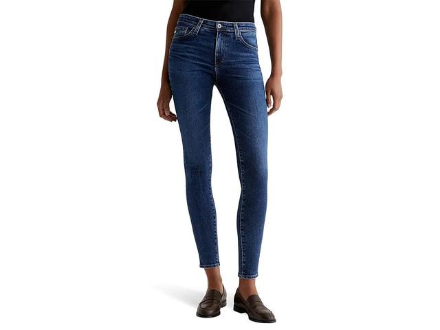 AG Jeans Farrah Mid Rise Skinny Jeans in Vp 10 Years Zurich (Vp 10 Years Zurich) Women's Jeans Product Image