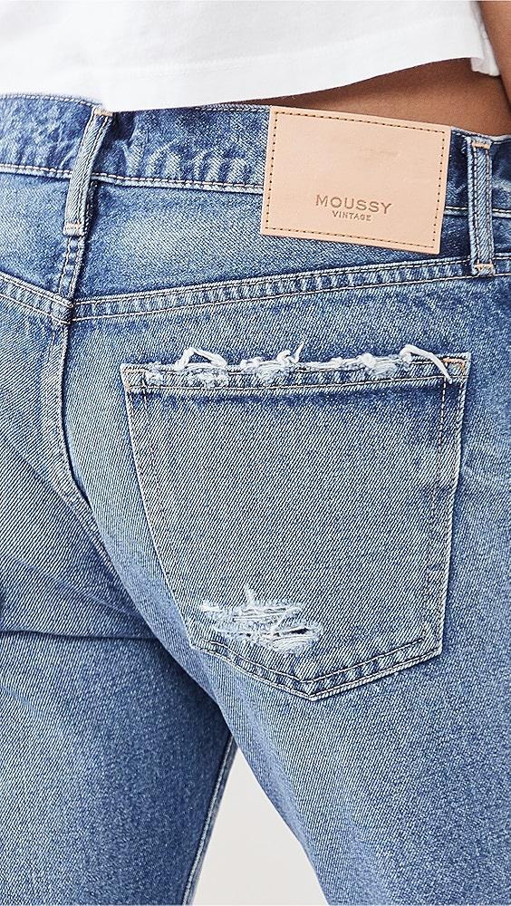 MOUSSY VINTAGE Keller Tapered Blue Jeans | Shopbop Product Image