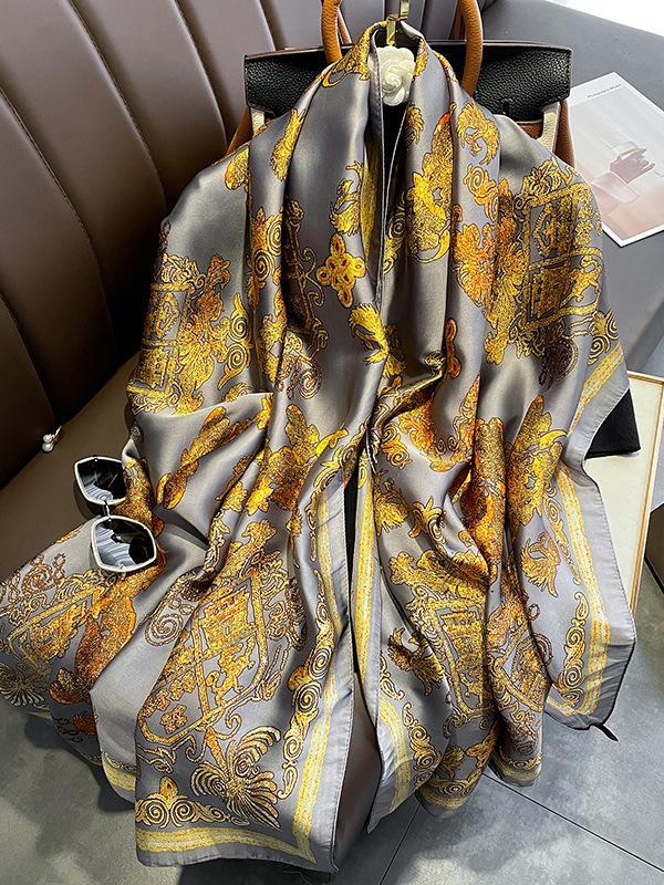 Printed Sun Protection Shawl&Scarf Product Image