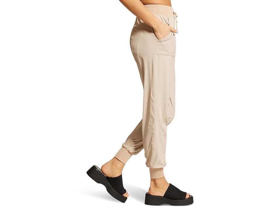 Blanc Noir Mastermind Joggers Gold Trims (Irish Cream/Gold) Women's Clothing Product Image