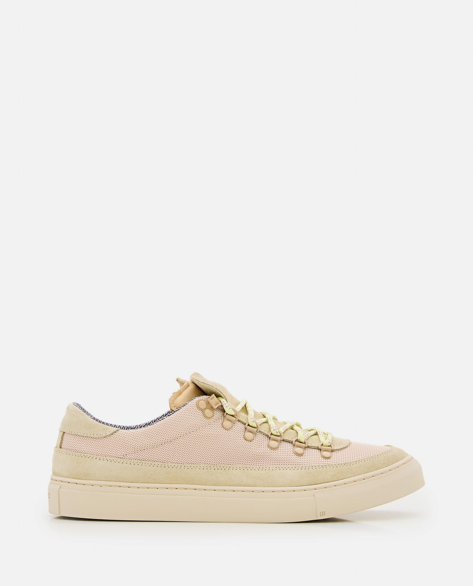 DIEMME Marostica Low Sport Sneakers In Beige Product Image