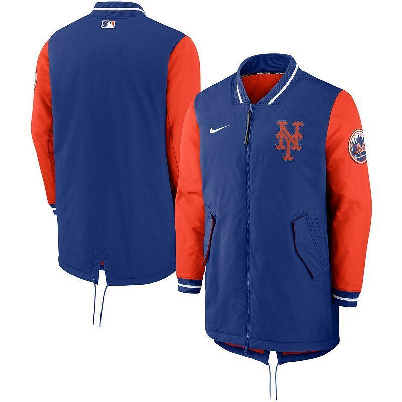 Mens Nike Royal New York Mets Dugout Performance Full-Zip Jacket Product Image