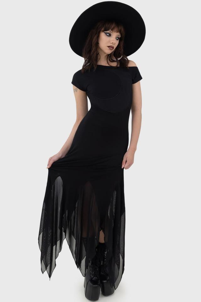 Hollow Night Maxi Dress Female Product Image