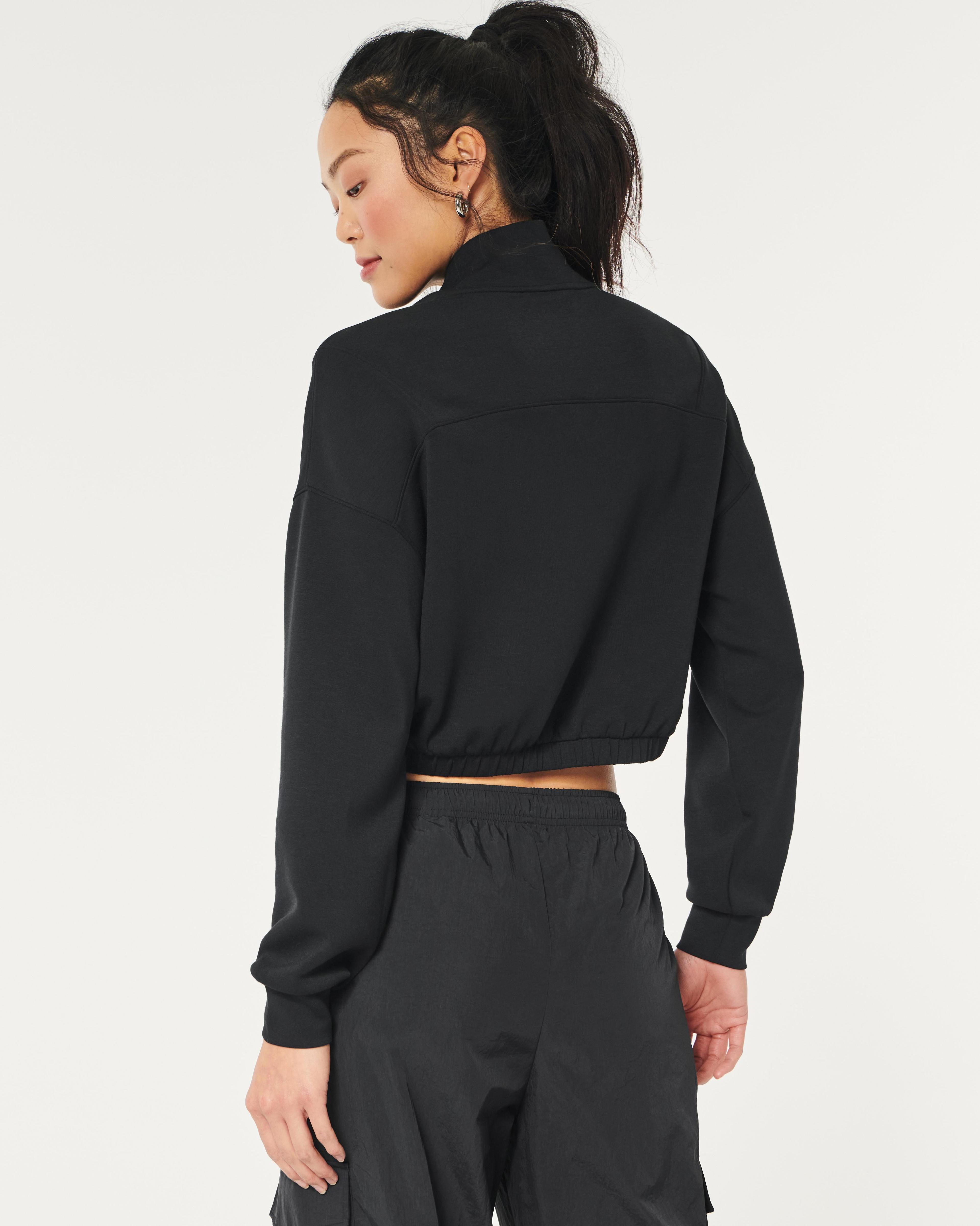 Gilly Hicks Active Cooldown Quarter-Zip Top Product Image