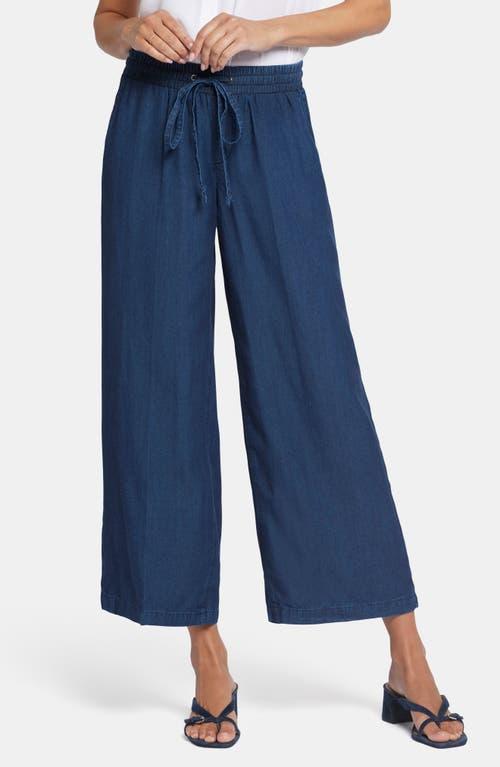 NYDJ Jayne Denim Ankle Wide Leg Drawstring Pants Product Image