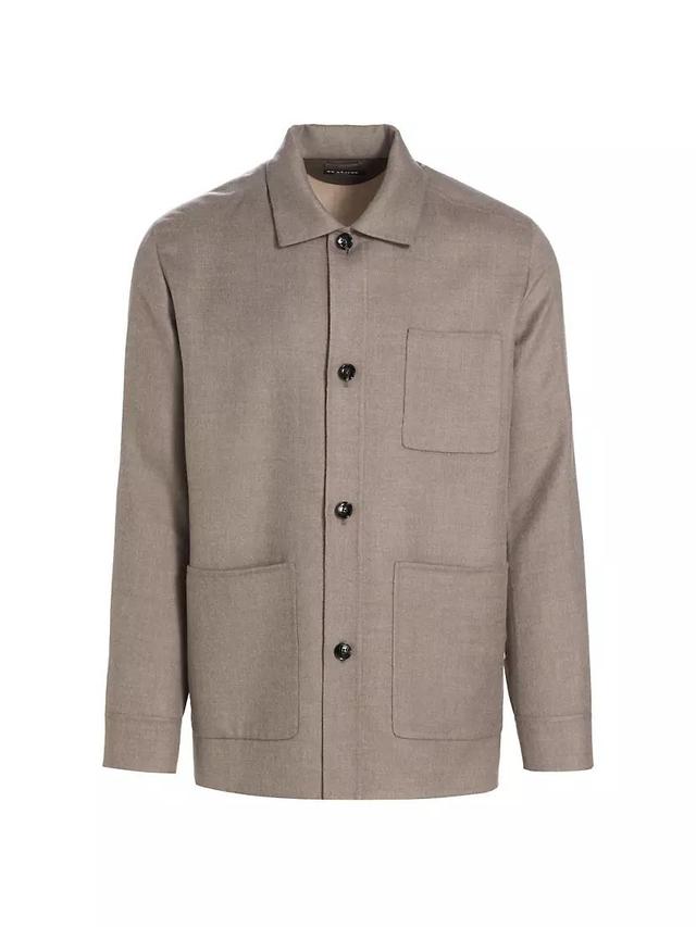 Cashmere-Silk Pocket Jacket Product Image