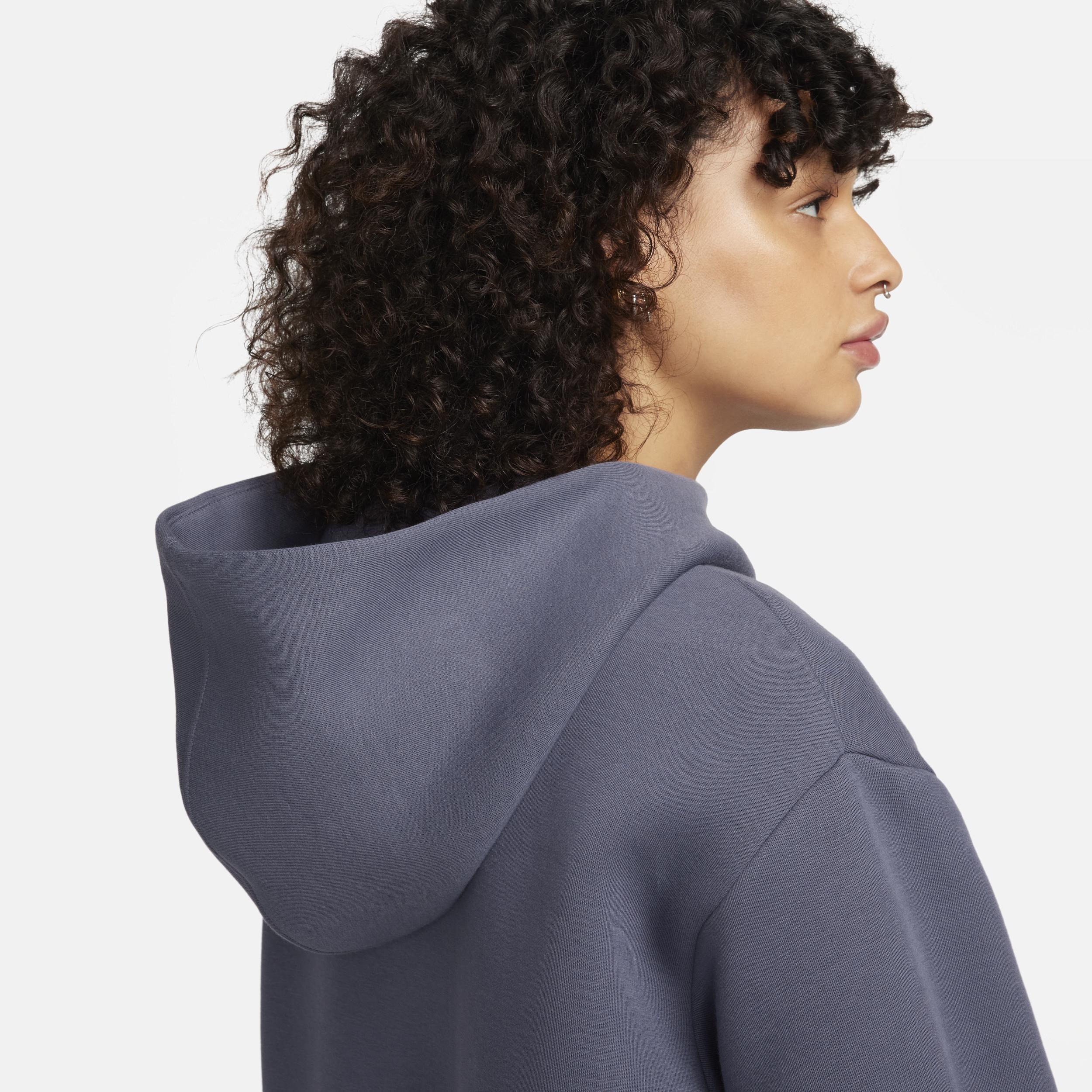 Women's Nike Sportswear Tech Fleece Oversized Full-Zip Hoodie Cape Product Image