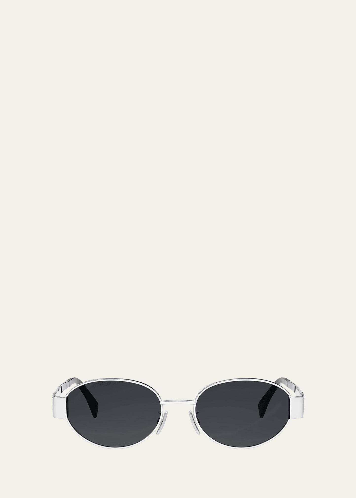 Triomphe Oval Metal Sunglasses Product Image