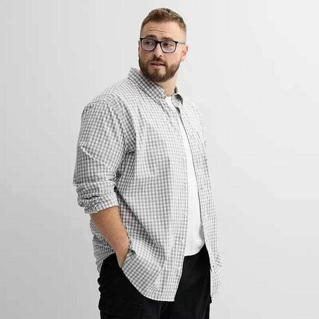 Big & Tall Sonoma Goods For Life Perfect Length Button-Down Shirt, Mens Product Image