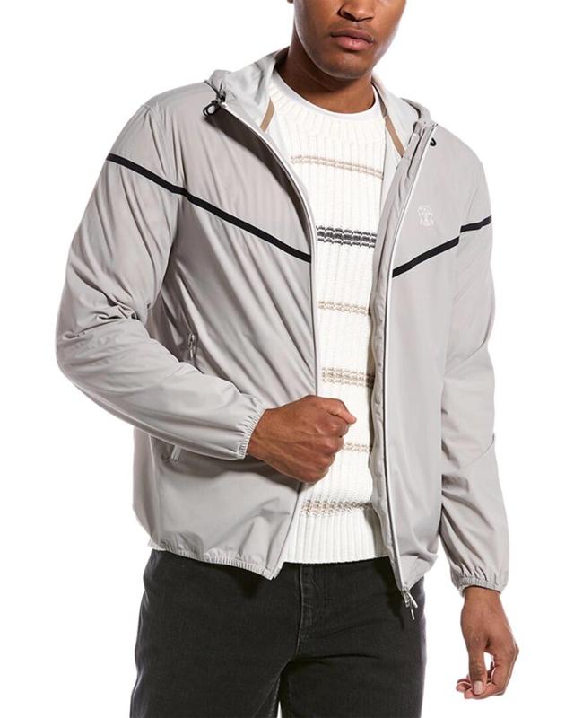 Windbreaker In Grey Product Image