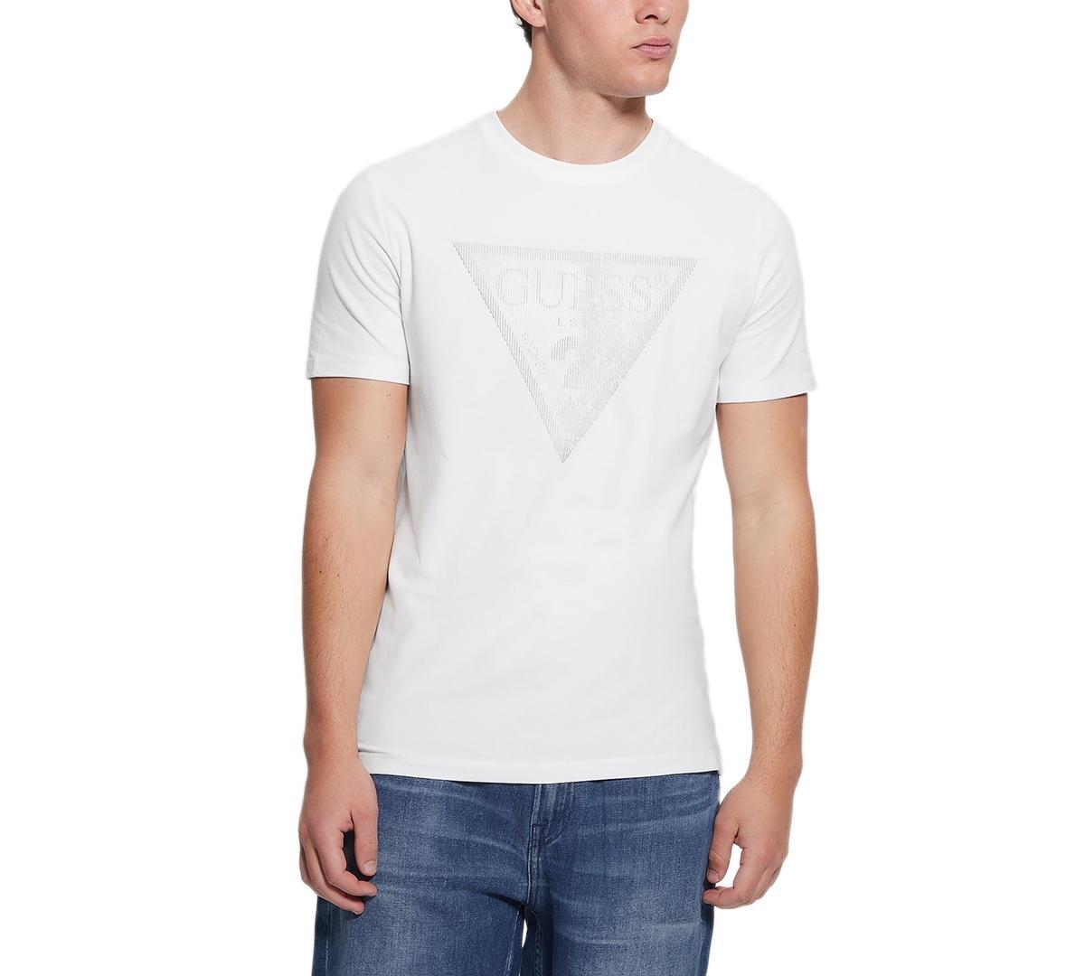 Guess Mens Eco Triangle Crewneck Tee Product Image