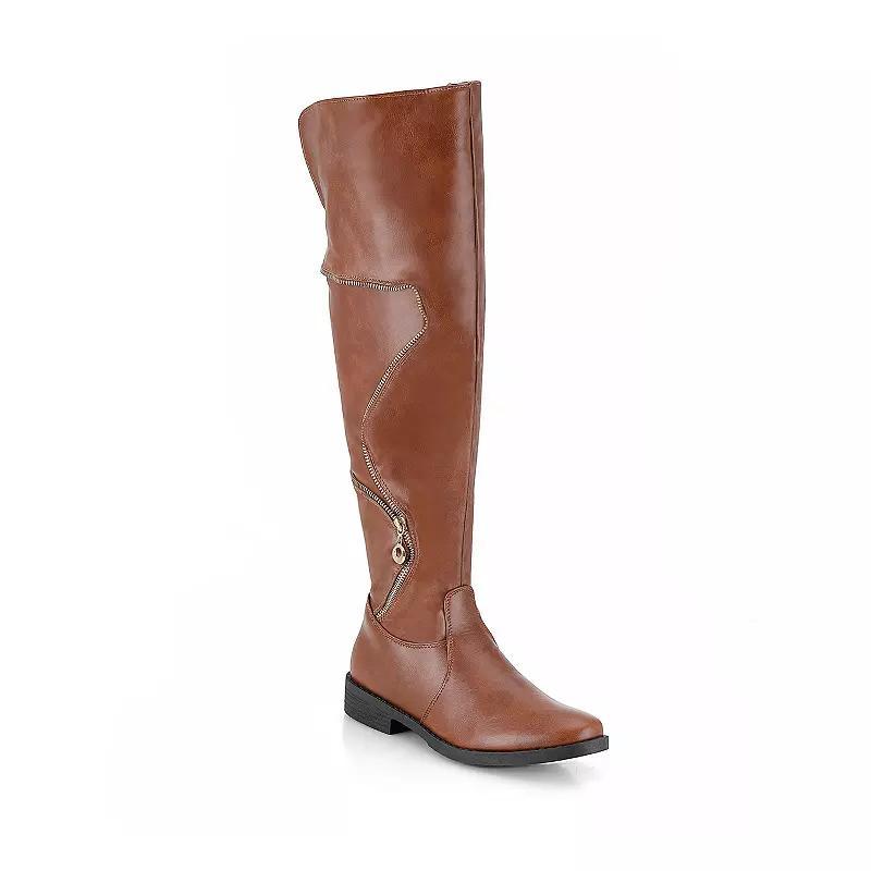 Henry Ferrera Charm-506 Womens Knee-High Boots Product Image