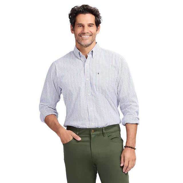 Mens IZOD Performance Comfort Long Sleeve Button Down Shirt Product Image