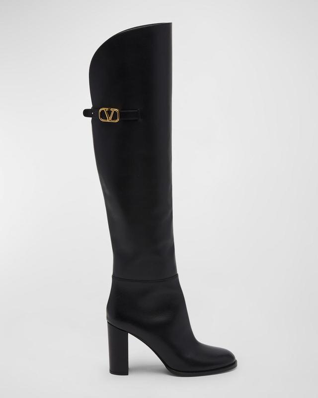 Valentino Garavani VLOGO Signature Over the Knee Boot Product Image