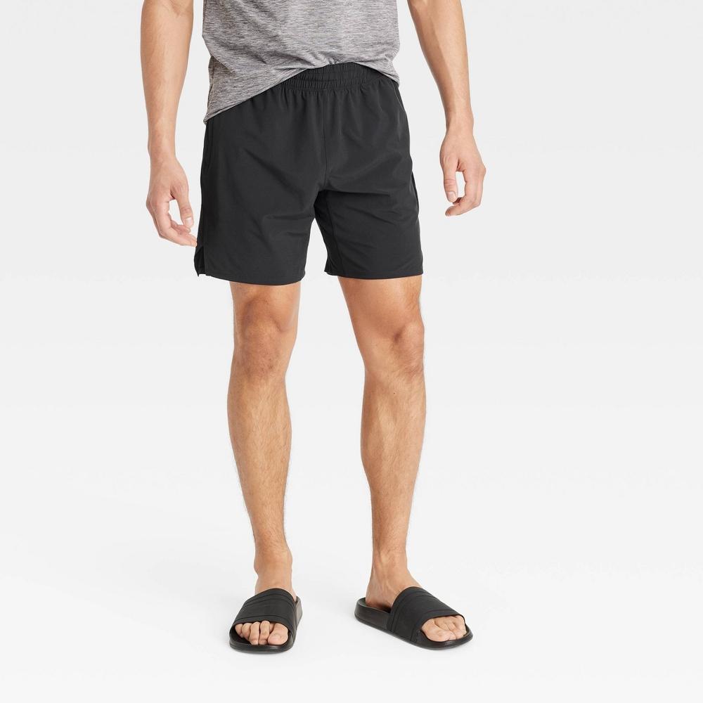 Mens Unlined Run Shorts 7 - All In Motion Black XXL Product Image