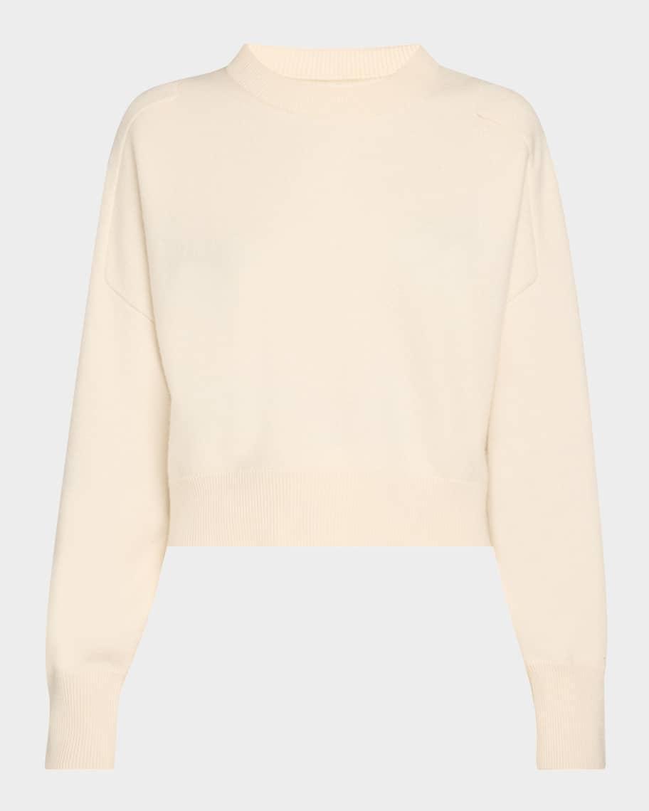 Boxy Cashmere Crewneck Sweater product image