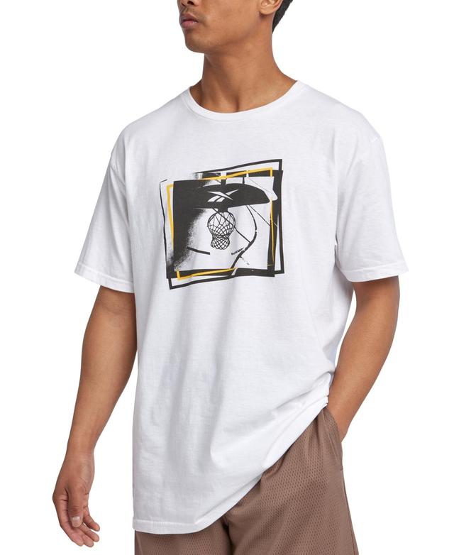 Reebok Mens Basketball Boards Graphic T-Shirt Product Image