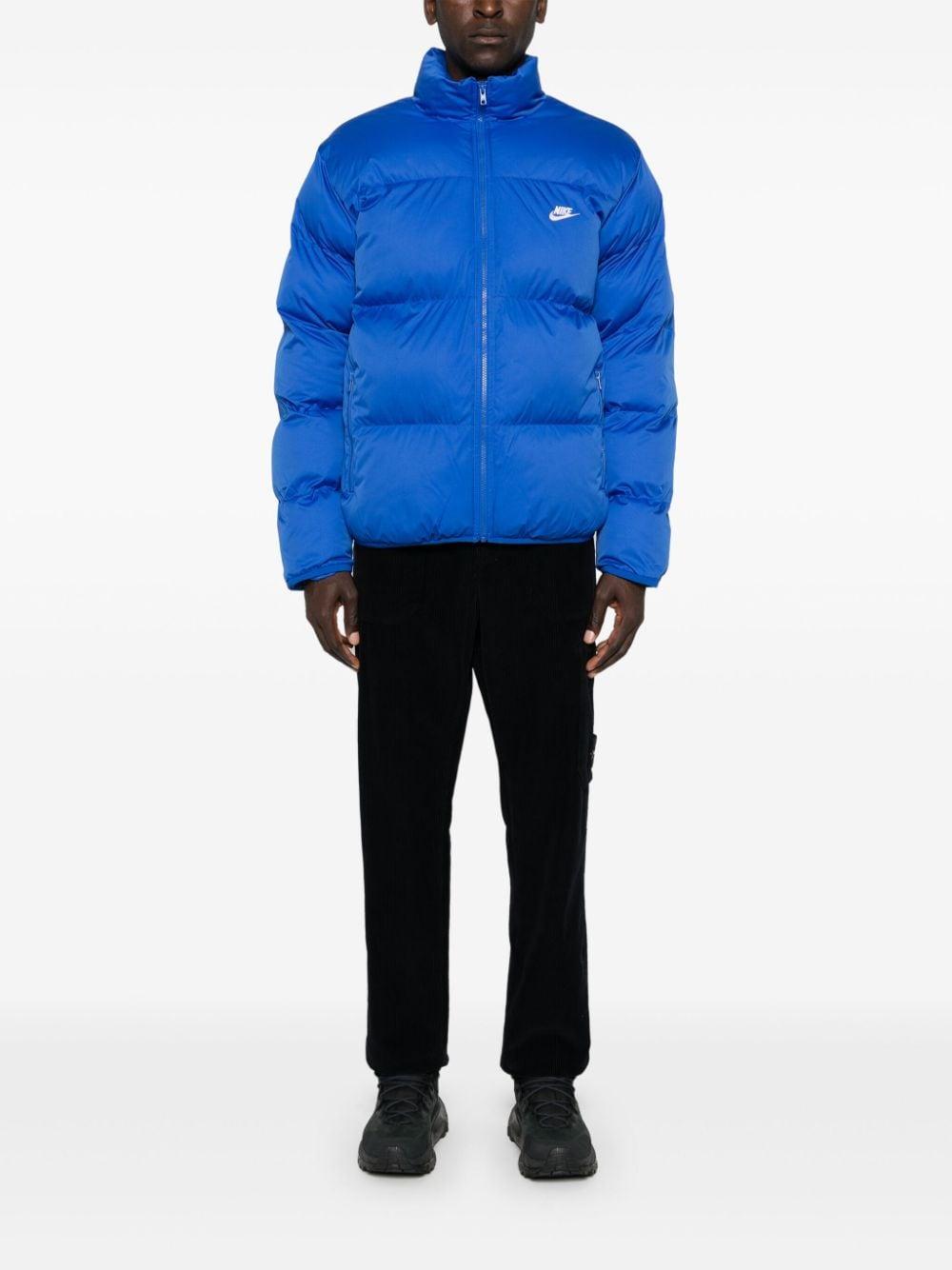 NIKE Club Puffer Jacket In Blue Product Image