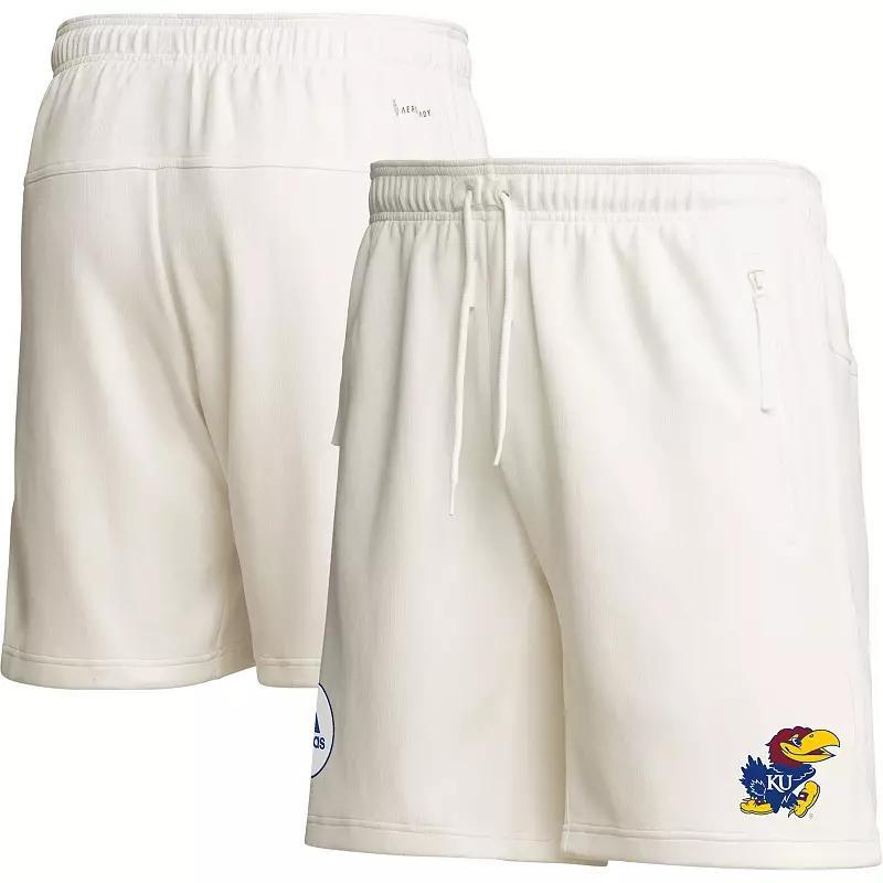 Mens adidas Cream Louisville Cardinals Zero Dye Aeroready Shorts Product Image