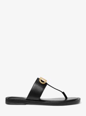 Parker Leather T-Strap Sandal Product Image