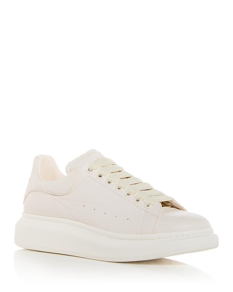 Alexander McQUEEN Mens Grainy Leather Oversized Sneaker Product Image