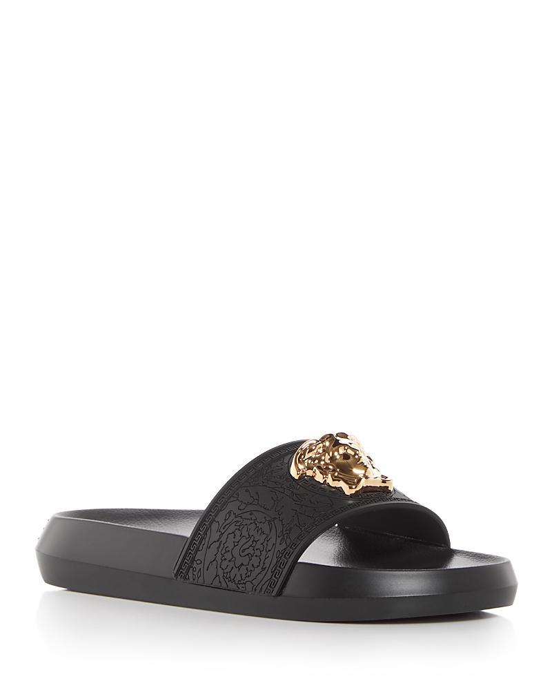 Womens Signature Medusa Slides Product Image