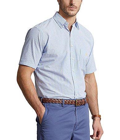 Polo Ralph Lauren Big  Tall Seersucker Short Sleeve Woven Shirt Product Image