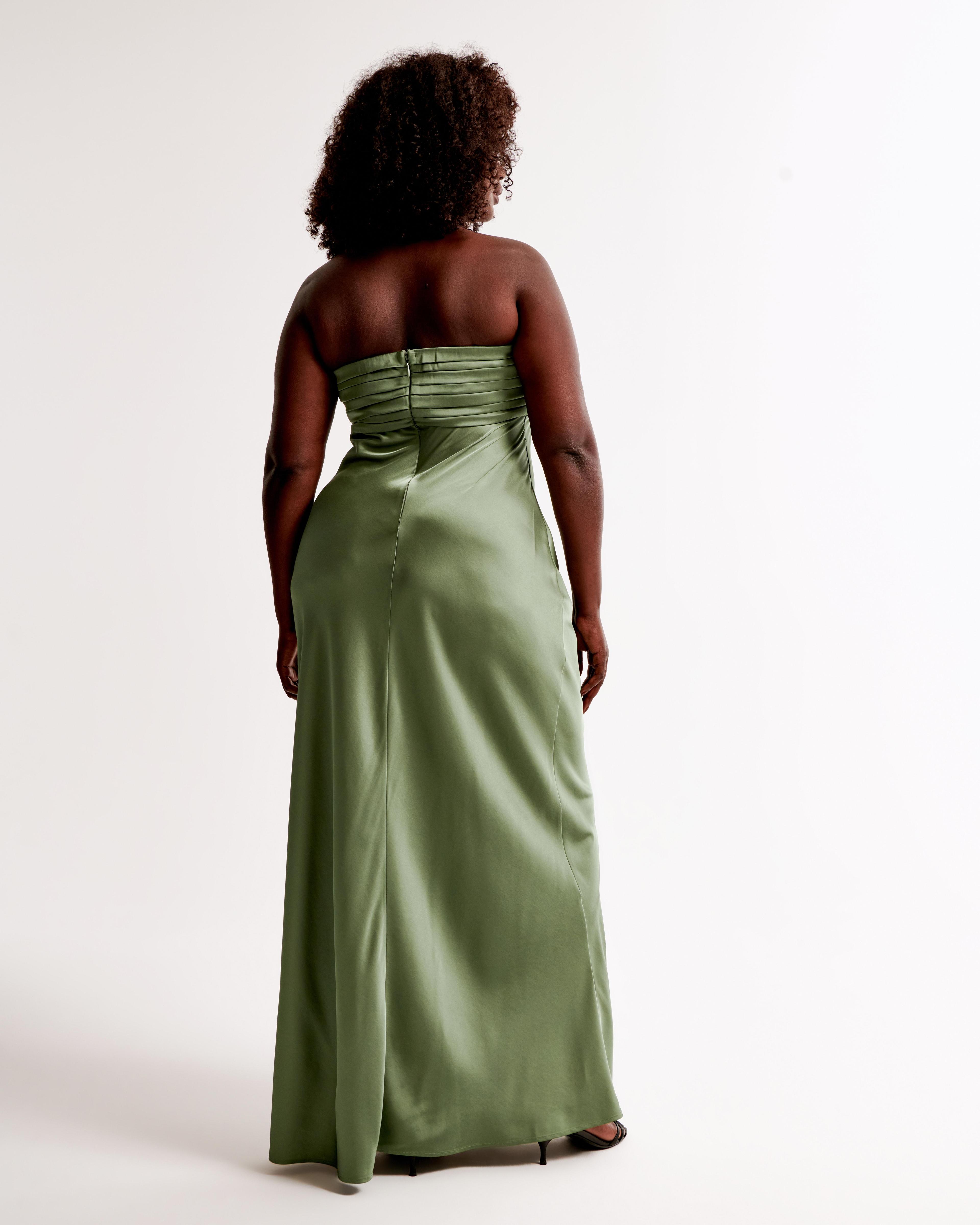 The A&F Emerson Strapless Slim Maxi Dress Product Image