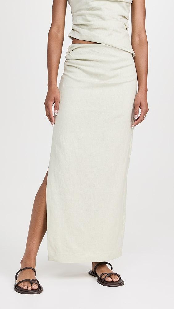 SIR. Iris Asymmetric Midi Skirt | Shopbop Product Image