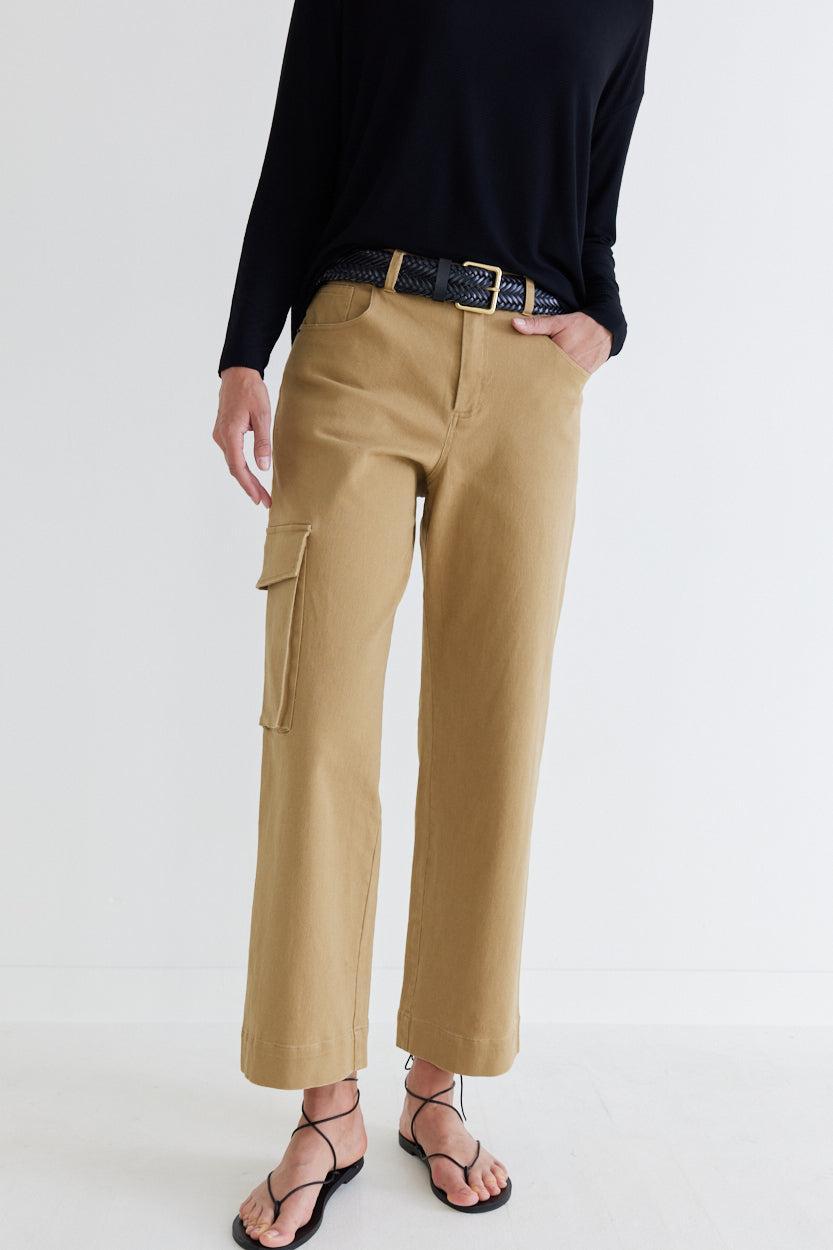 Change of Pace Denim Cargo Pants Product Image