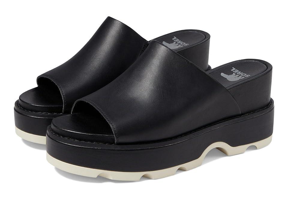 SOREL Joanie IV Slide Wedge (Chalk/Black) Women's Shoes Product Image