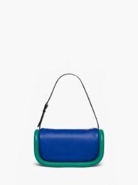 BUMPER-15 LEATHER SHOULDER BAG in blue | JW Anderson US  Product Image