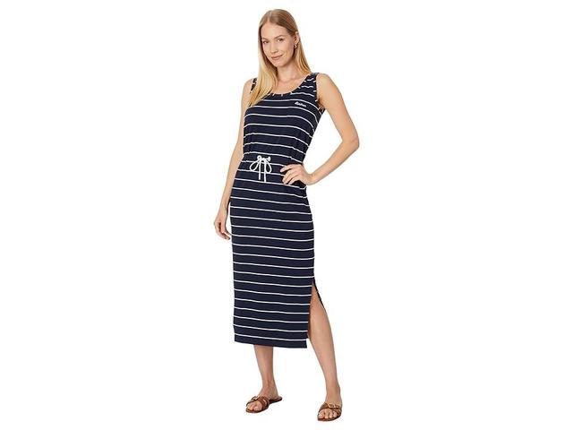 Barbour Barbour Overl Midi Dre (Navy/White) Women's Dress Product Image