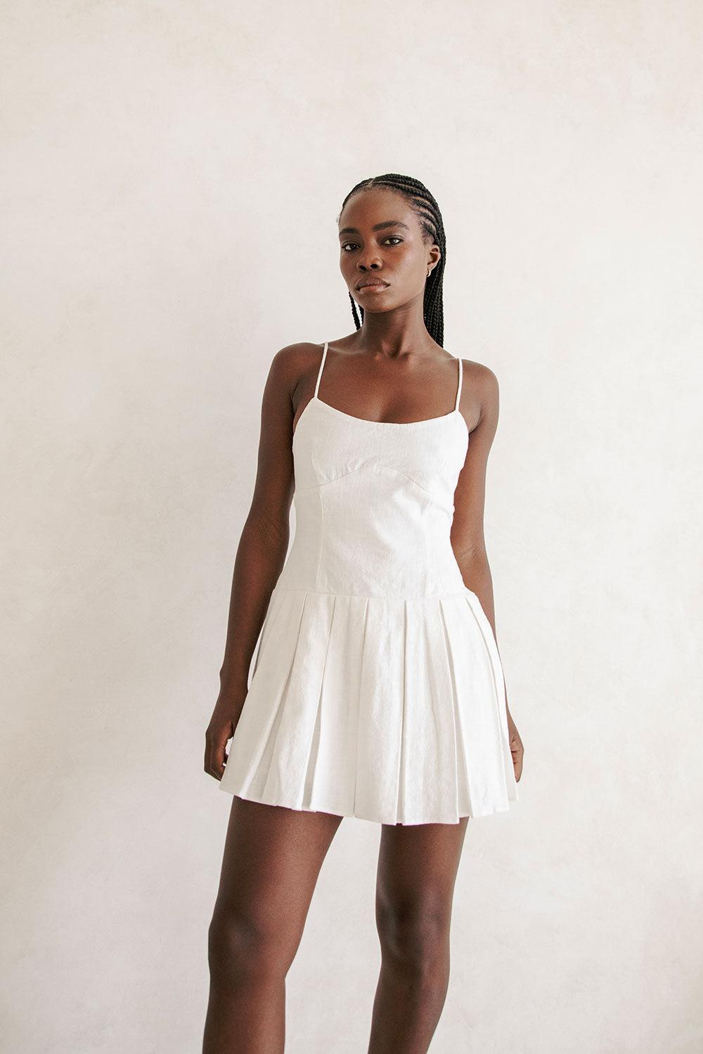 Angelica Dress - White Product Image