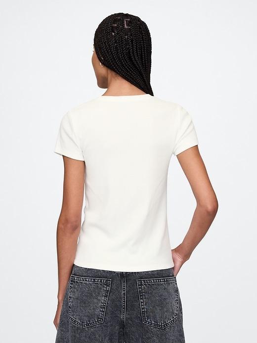 Modern Rib Cropped T-Shirt Product Image