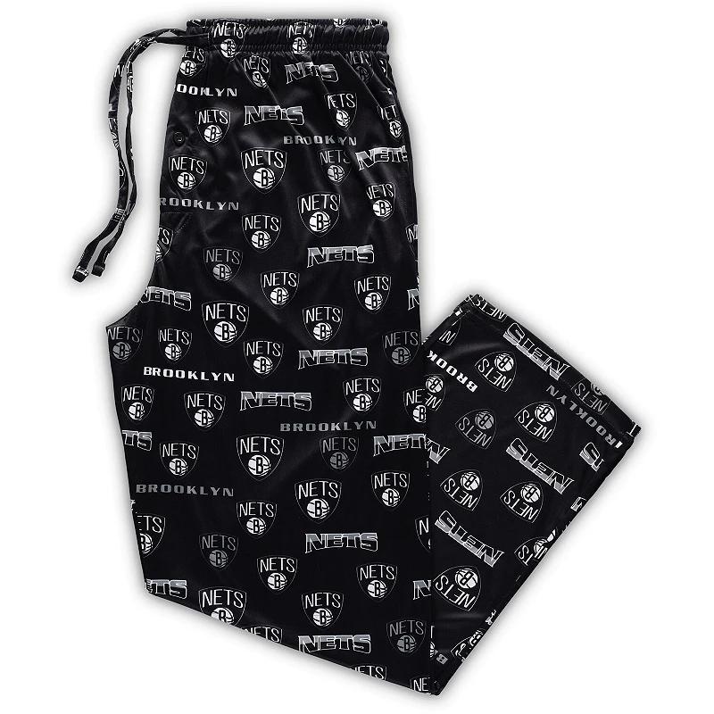 Mens Concepts Sport Brooklyn Nets Big & Tall Breakthrough Sleep Pants Product Image